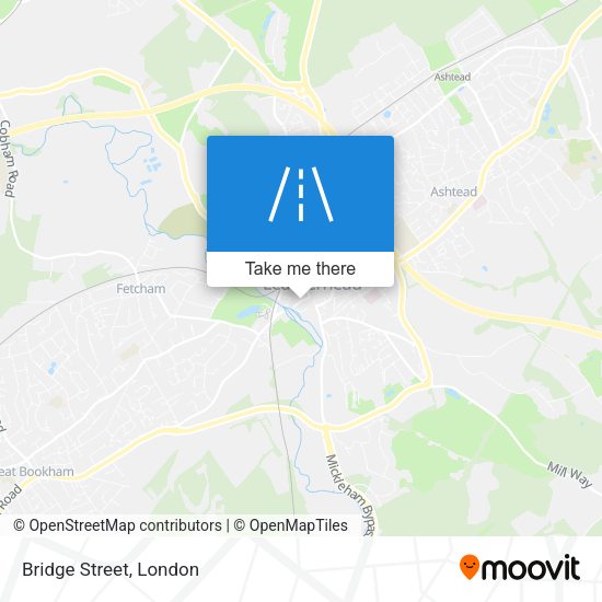 Bridge Street map