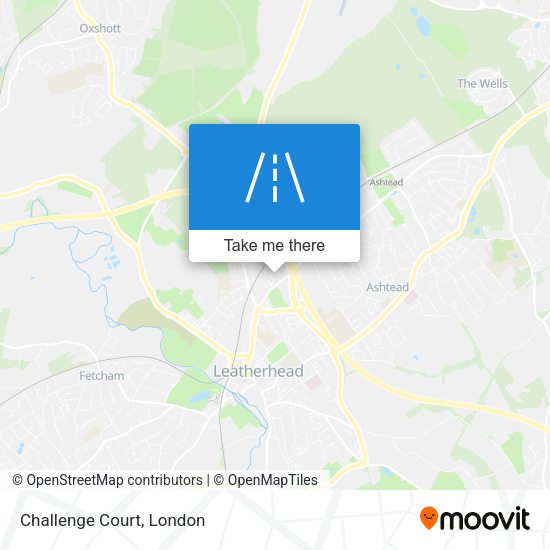 Challenge Court map