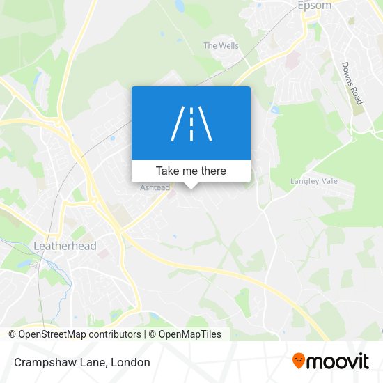 Crampshaw Lane map