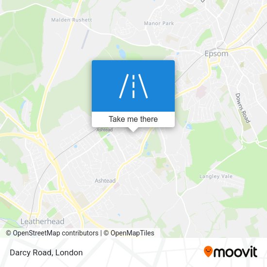 Darcy Road map