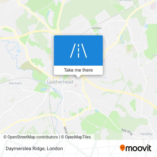 Daymerslea Ridge map