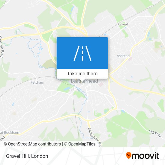 Gravel Hill map