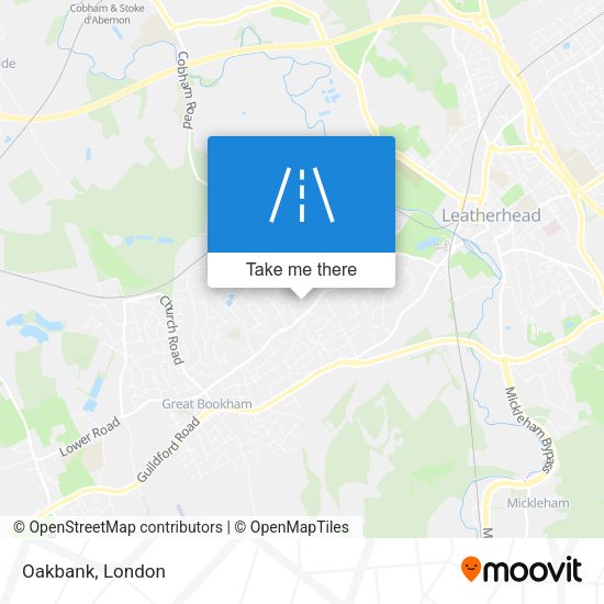 Oakbank map