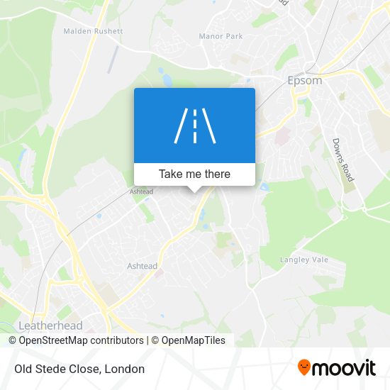 Old Stede Close map