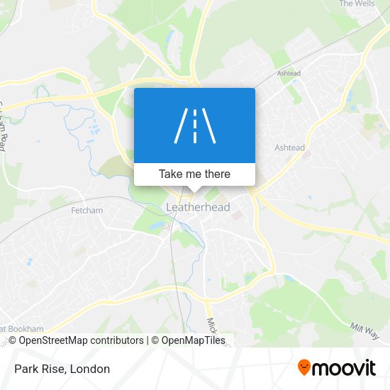 Park Rise map