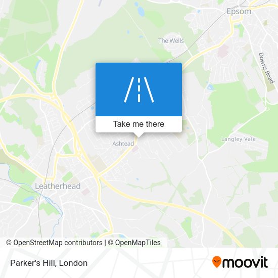 Parker's Hill map
