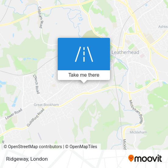 Ridgeway map