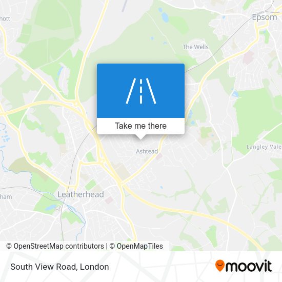 South View Road map