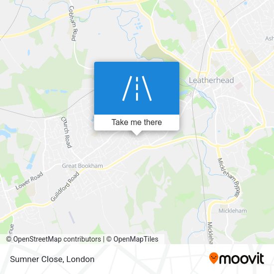 Sumner Close map