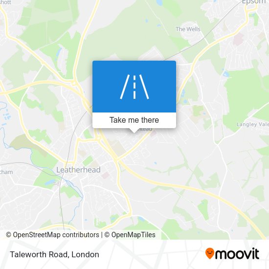 Taleworth Road map