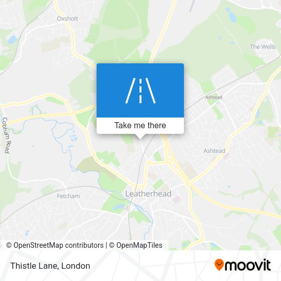 Thistle Lane map