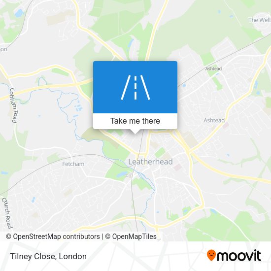 Tilney Close map