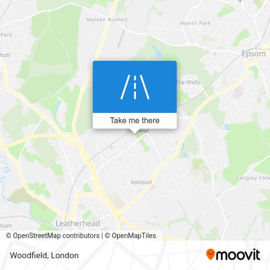 Woodfield map