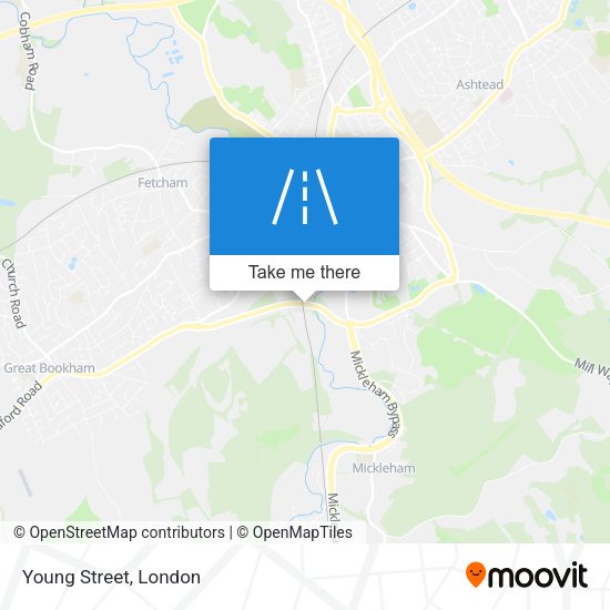 Young Street map