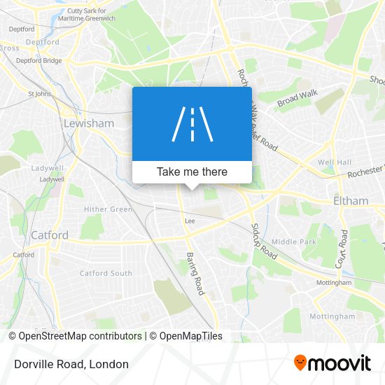 Dorville Road map