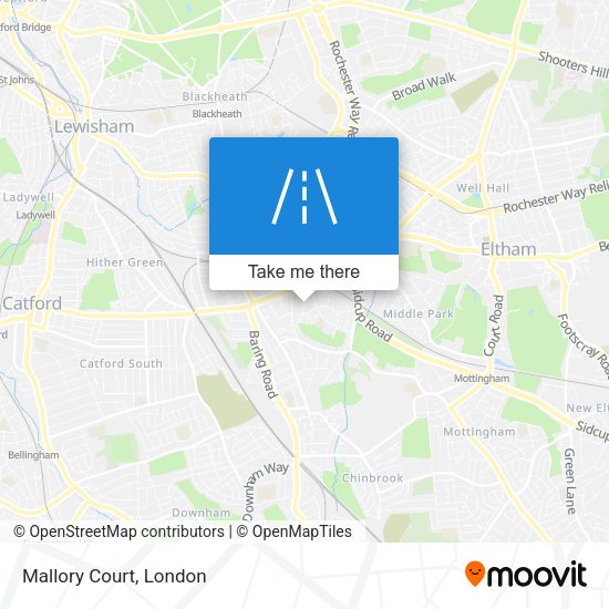 Mallory Court map