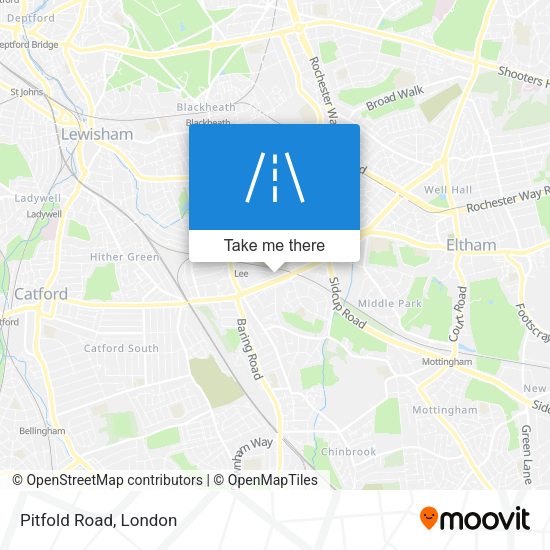Pitfold Road map