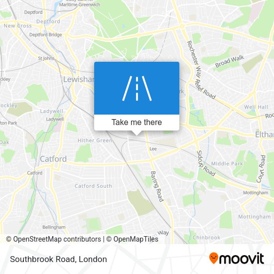 Southbrook Road map