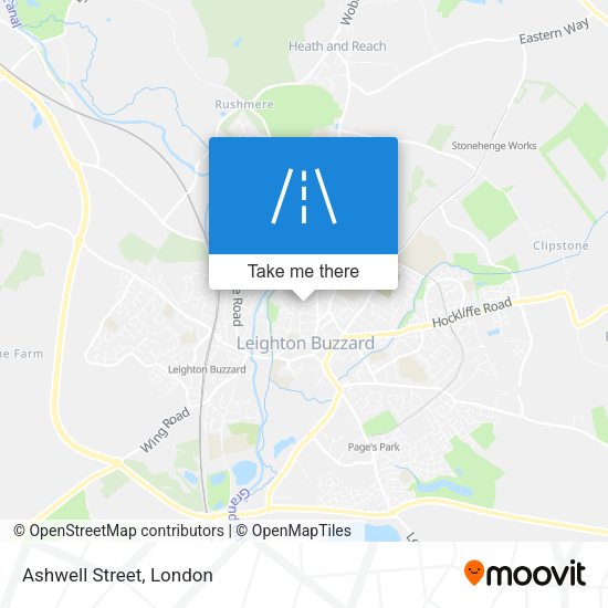 Ashwell Street map