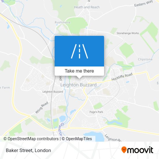 Baker Street map