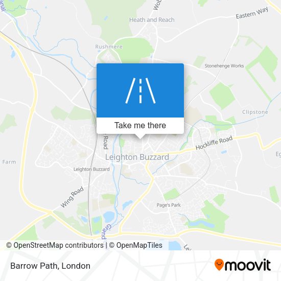 Barrow Path map