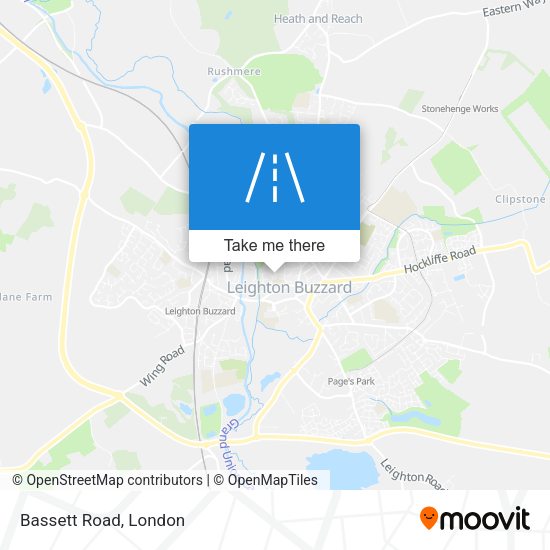 Bassett Road map