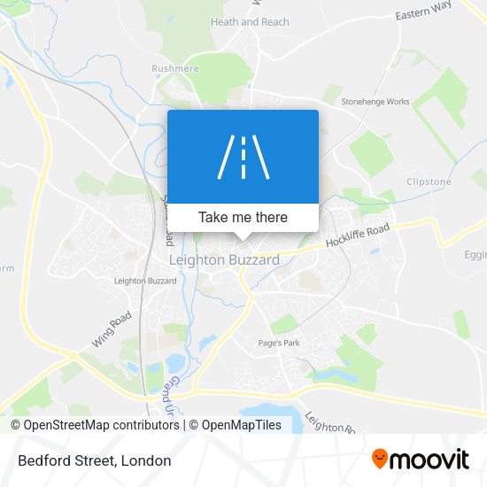 Bedford Street map