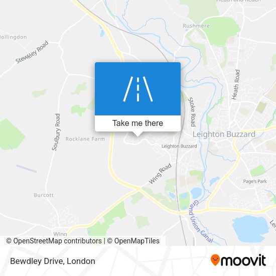 Bewdley Drive map