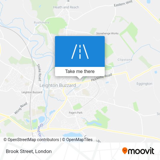 Brook Street map