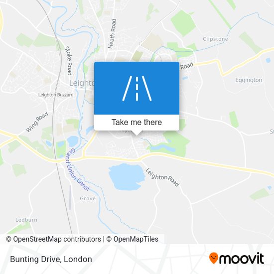 Bunting Drive map