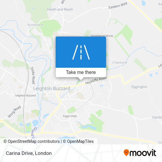 Carina Drive map