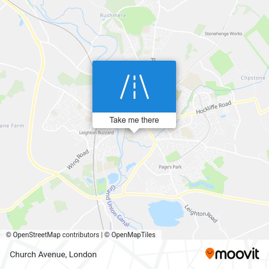 Church Avenue map