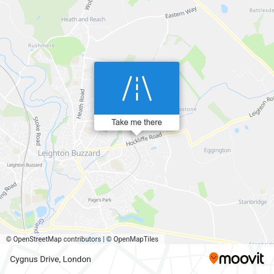 Cygnus Drive map