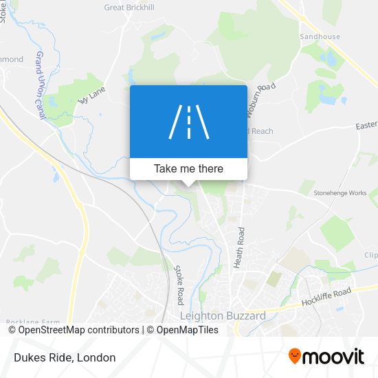 Dukes Ride map