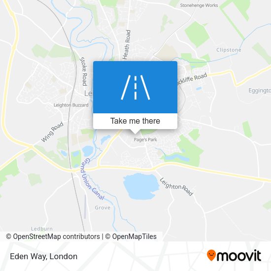 Eden Way map