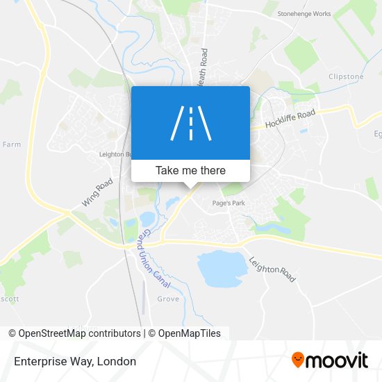 Enterprise Way map
