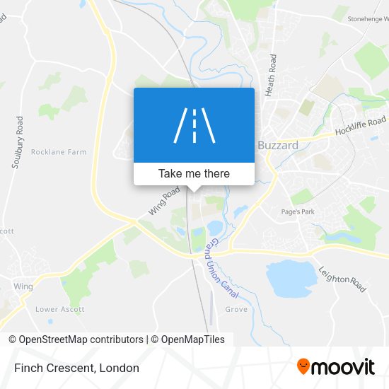 Finch Crescent map