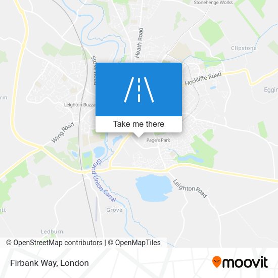 Firbank Way map