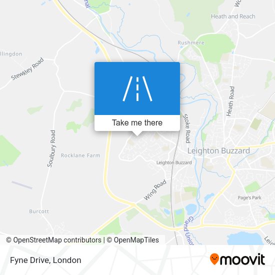 Fyne Drive map