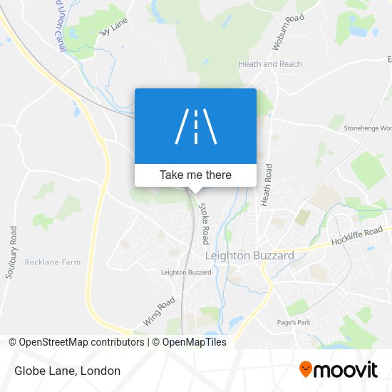 Globe Lane map