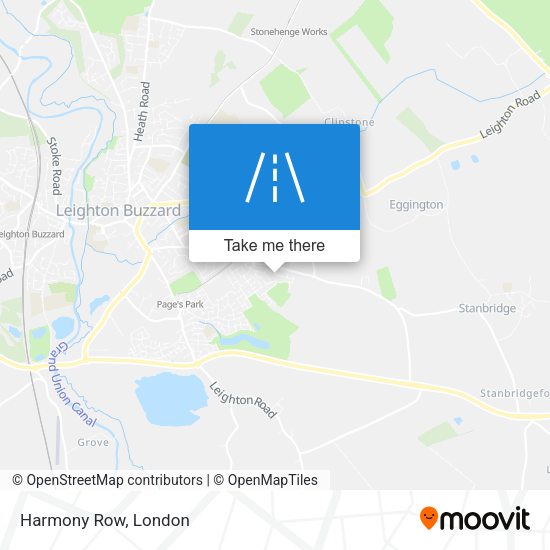 Harmony Row map