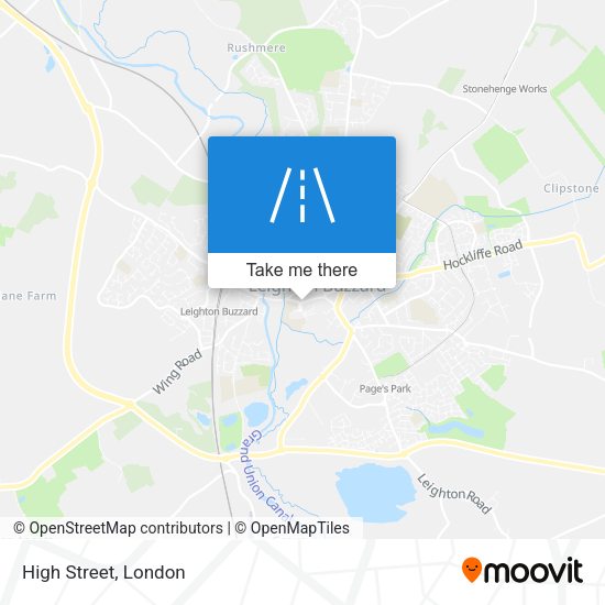 High Street map