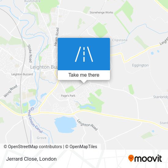 Jerrard Close map