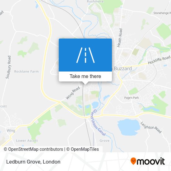 Ledburn Grove map