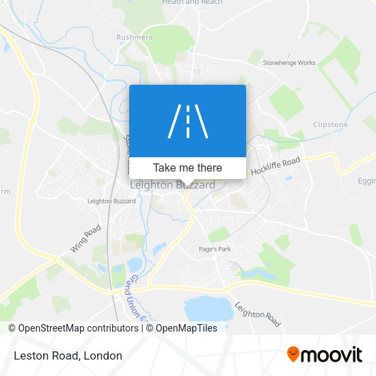 Leston Road map