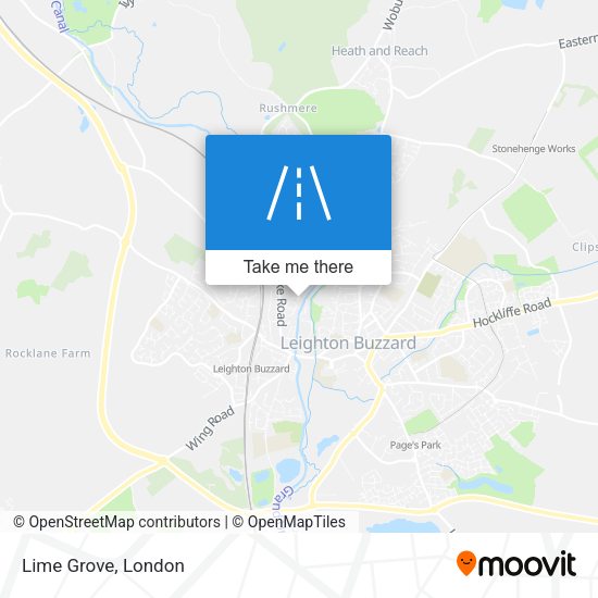 Lime Grove map