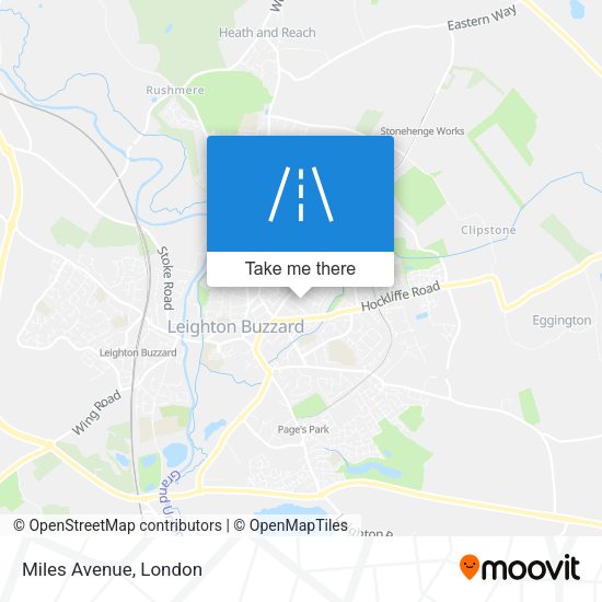 Miles Avenue map