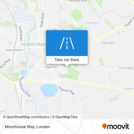 Moorhouse Way map