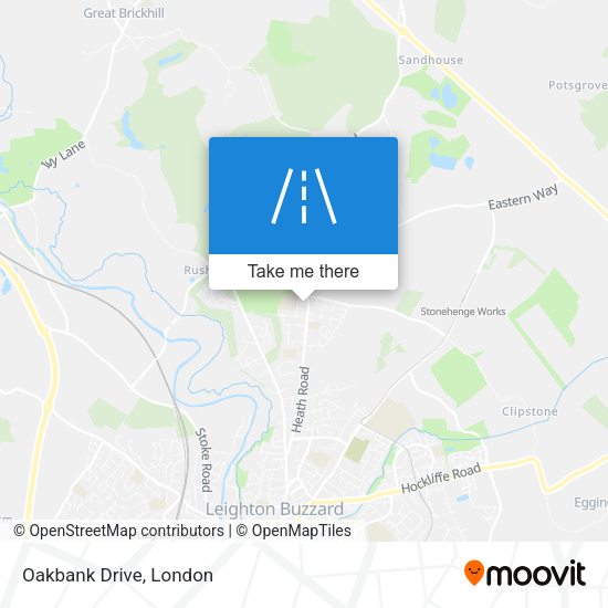 Oakbank Drive map