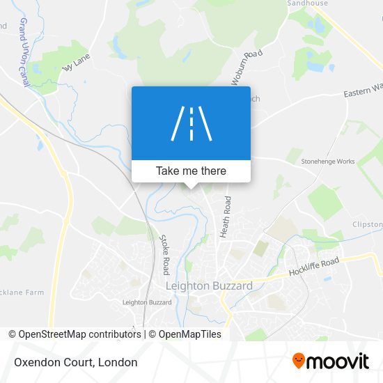 Oxendon Court map